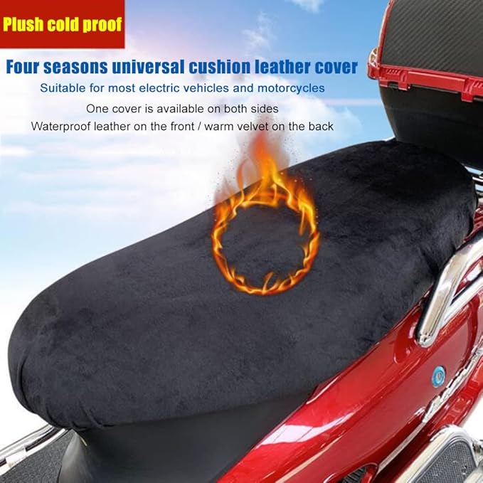 Motorcycle Seat Cushion Cover Waterproof Seat Protector Cover