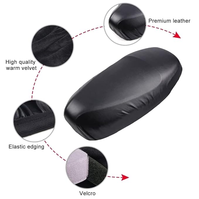 Motorcycle Seat Cushion Cover Waterproof Seat Protector Cover